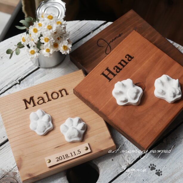 ペット足形アート『 Sagina 〜サギナ〜』