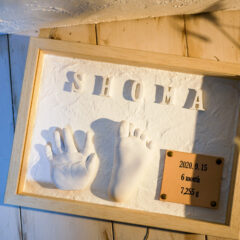 生後７か月のお子様／手形足形