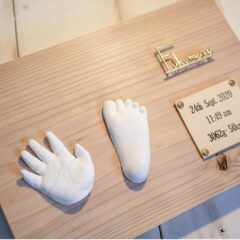 生後１ヶ月のお子様／手形足形