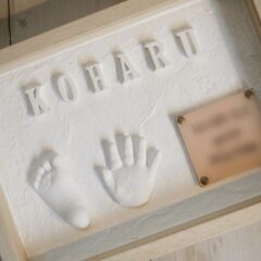 生後１ヵ月のお子様／手形足形