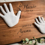 兄弟手形アート