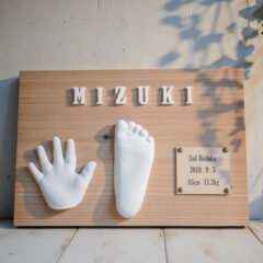 2歳のお子様／立体手形足形アート