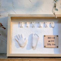 新生児期のお子様／手形足形アート