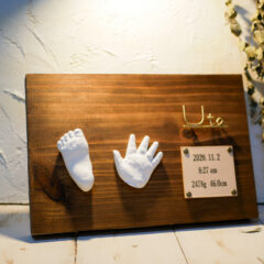 生後１、２週間のお子様／手形足形