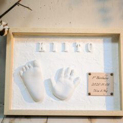 １歳のお子様／手形足形