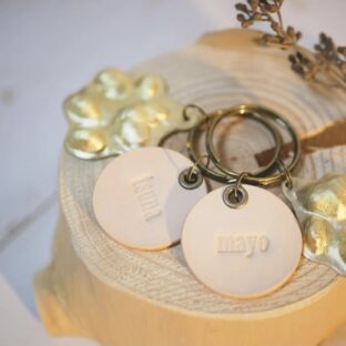 2匹の猫ちゃん/肉球キーホルダー