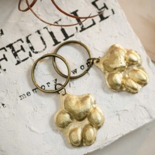 製作事例〜トイプードルの肉球キーホルダー