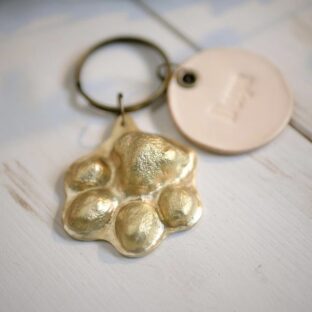 製作事例〜ミックス犬🐶肉球キーホルダー