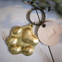 製作事例〜アメリカンコッカースパニエル🐶肉球キーホルダー