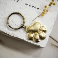 製作事例〜ダックスフンド肉球キーホルダー