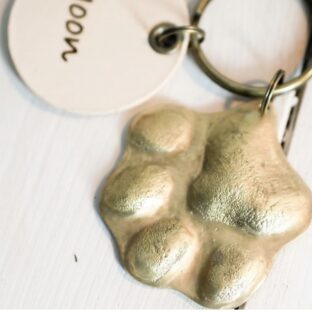 製作事例〜パピー期コーギー肉球キーホルダー