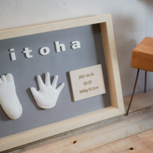 【製作作品】 手形足形アート　オーダーメイド
