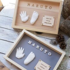 生後1ヶ月のお子様〜２種のオーダーメイド作品