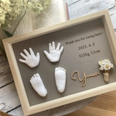 手形足形アート【Rhodanth ~ローダンセ~】両手両足仕様