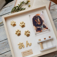 作品紹介【足形アート オーダーメイド仕様】