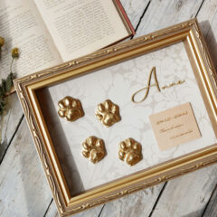 作品紹介【足形アート オーダーメイド仕様】