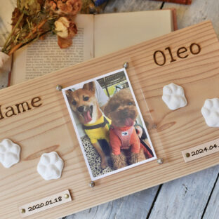 作品紹介【足形アート popolus】アレンジ仕様